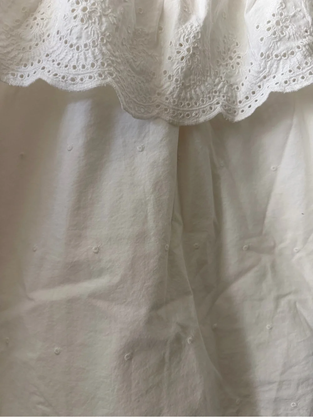 Gap girls Floral Pink & White Eyelet Blouse Duo